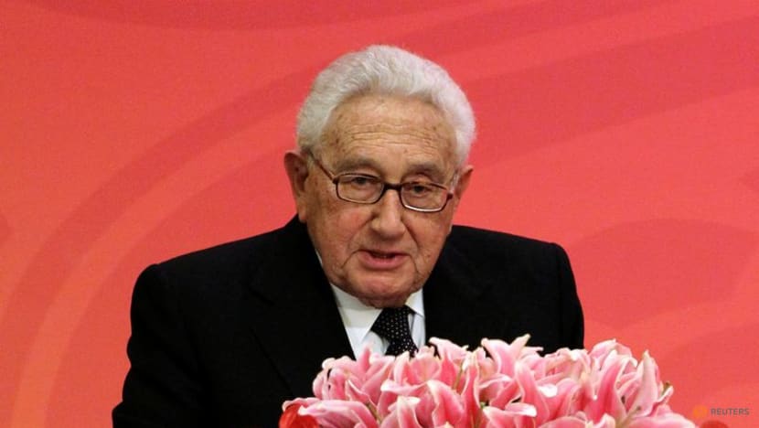 Singapore leaders send condolence letters to wife of late former US diplomat Henry Kissinger